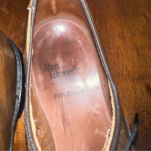 Allen Edmonds Fifth Avenue Oxfords Shoes Size 10 - Picture 6 of 10